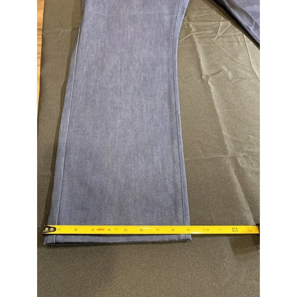 Paulo Solari Jeans Mens 42x32 Blue Denim Straight Leg Modern Fit‎